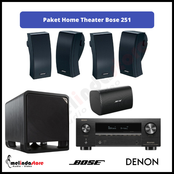 Paket Home Theater Speaker Bose 251 | Home Theater 5.1